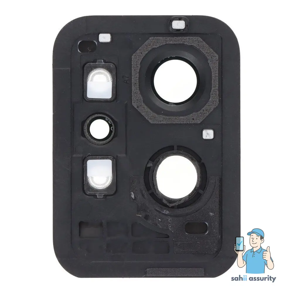 Camera Lens Glass with Frame for Realme GT2 Pro White thumbnail